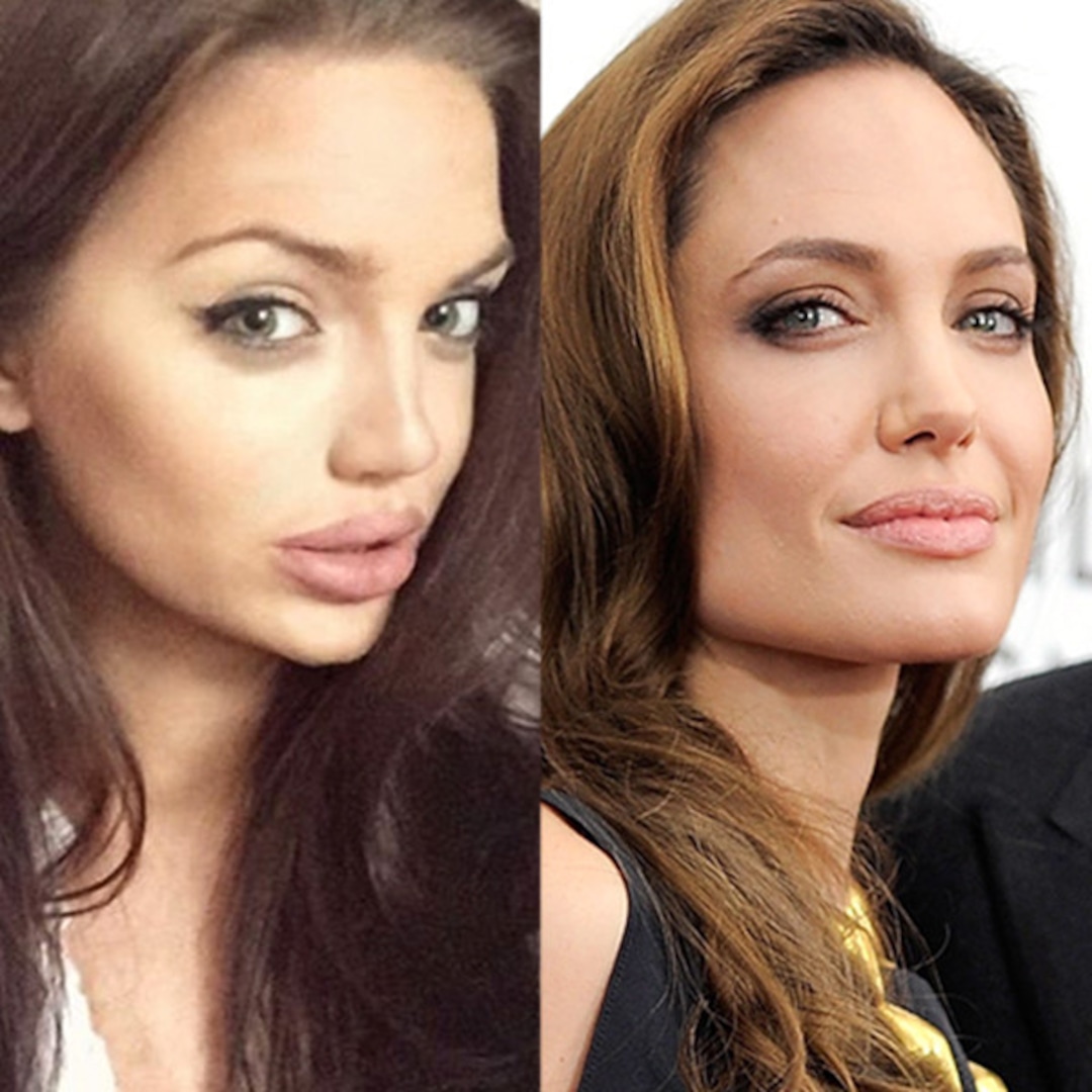 Angelina Jolie Has A Scottish Look Alike Meet Chelsea Marr E Online